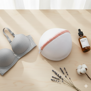 Cherries Bra Washing Bag - Laundry Bag