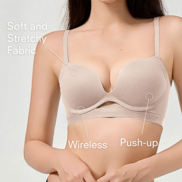 Office Elegance - Wireless Push-up Bra