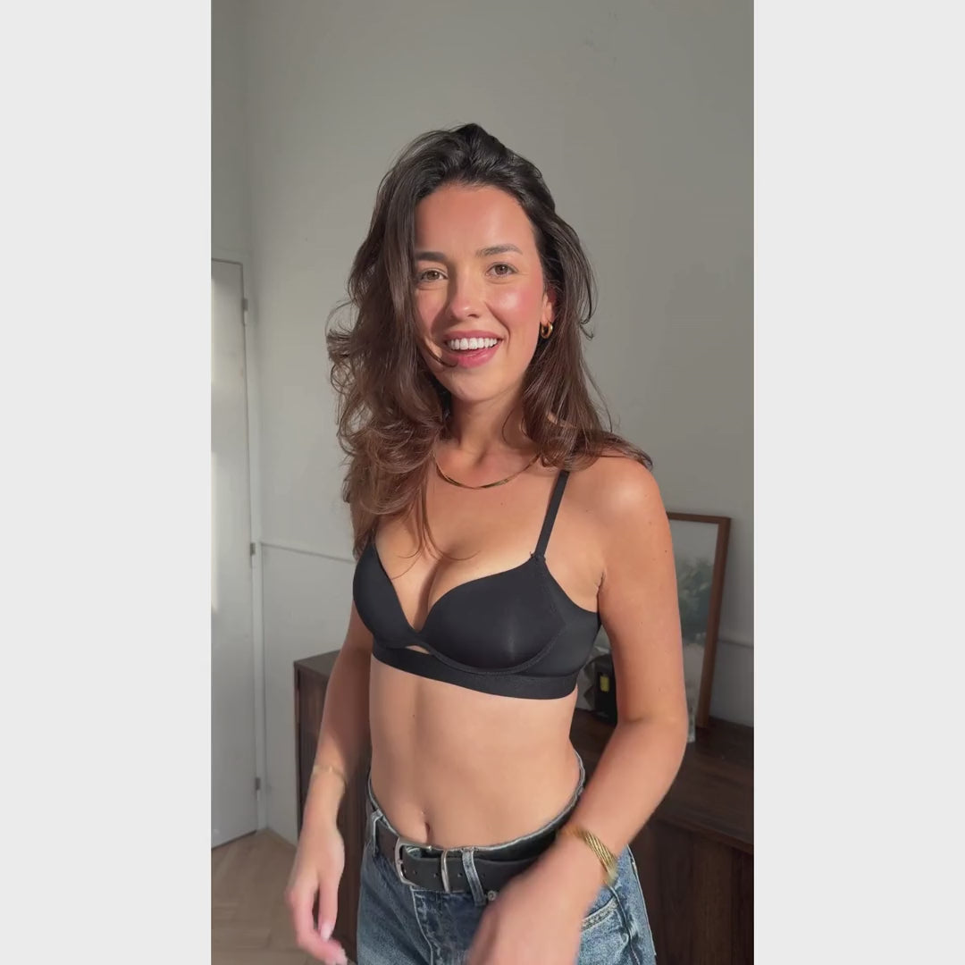 Office Elegance - Wireless Push-up Bra
