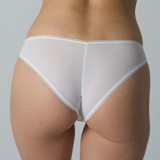 White underwear on a plain background
